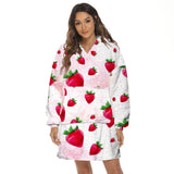 Hoodies Blankets Cartoon Pattern Printing Lazy Blanket Casual