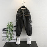 Toddler Boys Pants Boys Spring Clothing Jeans Loose Casual