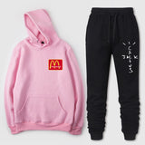 Travis Scott Astroworld Hoodie & Pant 2 Piece Set Letter Print Hoodie