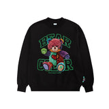Preppy Aesthetic Sweatshirt Men's Clothing Fleece Sweatshirt Autumn Printed Long Sleeve