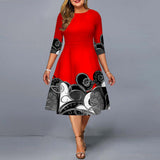 Nina Parker Black Dress plus Size Dress Long Sleeve