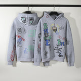 Grafitti Sweatshirts Printed High Street Hooded Hoodie