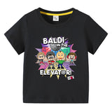 Fgteev T Shirt Children's Summer Short Sleeve Solid Color Half Sleeve Thin T-shirt Top