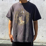 Saint Michael T Shirt Retro Couple Loose Summer T-shirt