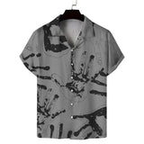Men Beach T Shirts Men's Spring Short Sleeve Casual