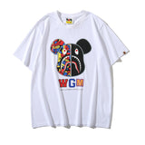 WGM Shirt Summer Cotton Short Sleeve T-shirt