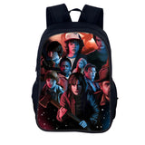 Stranger Things Backpack Youth Casual Backpack Man and Woman Cartoon School Bag Large-Capacity Backpack