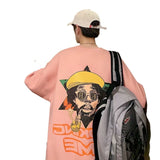 Men Sweatshirts round Neck Sweater Men's Spring and Autumn Loose Pullover T-shirt