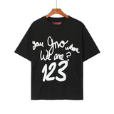 Rrr123 T Shirt Rainbow Greedy Snake Vintage Print Loose T-shirt