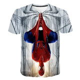 Marvel T Shirt Summer Short Sleeve T-shirt Printed T-shirt