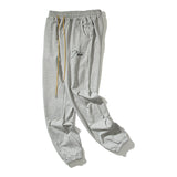 Kanye West Sunday Service Pant Vintage Drawstring Ankle-Tied Trousers Loose Casual Terry Shorts