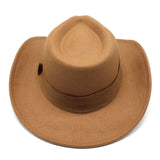 Cowboy Hats Autumn and Winter Top Hat Fashion Men and Women Fedora Hat