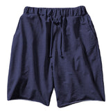 Men Sports Flex Shorts Solid Color Sports and Fitness Shorts Loose
