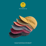 Smiley Face Cap Baseball Cap Summer Peaked Cap