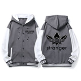 Stranger Things Hellfire Club Hoodie Stranger Things 4 Men's and Women's Baseball Uniform Autumn and Winter