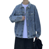 Paisley Denim Jacket Men's Denim Jacket Loose Jacket Spring and Autumn