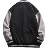 Varsity Jacket Vintage Spring Coat Japanese Campus Fresh Artistic Style Stitching Letter Embroidery Men's Jacket