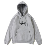 Stussy Hoodie Men's Simple Letters Embroidered Hoodie