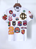 Dsq2 T Shirt Casual Sports Printed Short Sleeve Summer Men