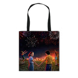 Stranger Things Hellfire Club Handbag Capacity Eco-friendly Shopping
