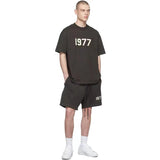 Fear of God Essentials 1977 Shorts Flocked Printed Drawstring Shorts