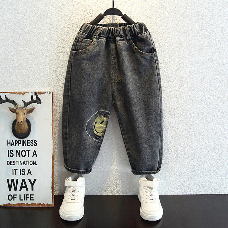 Toddler Boys Pants Boys Autumn Jeans Leisure
