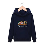 Friends Joey Hoodie Printed Casual Hooded Sweater