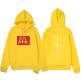 Cactus Jack McDonalds Hoodie Autumn and Winter Fashion Men's and Women's Sweater