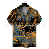 Men Beach T Shirts Spring Men's Short Sleeve