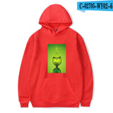 Grinch Hoodie 3D Printed Men's and Women's Casual Loose Hoodie