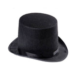 Top Hat Christmas Hat Magician Hat Dacron Felt Gentleman Baron Hat