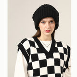 Toboggan Hat Loose Woolen Cap Children Autumn Winter Warm