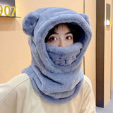 Women Winter Hats Plush Hat Autumn Winter Windproof Hat