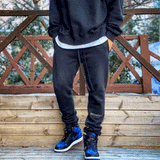 Fog Fear of God Essentials Pant Double Line Letter Reflective Trousers Fleece-Lined High Street Sweatpants