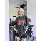 Saint Michael T Shirt Vintage Distressed Loose Casual Cotton T-shirt