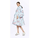 Hoodies Blankets Double Layer Thermal Pajamas Lazy Blanket Sweatshirt Cold-Proof