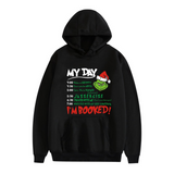 Grinch Hoodie Autumn And Winter Large Size Casual Loose Couple Sweater