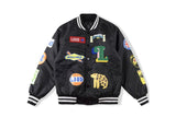 Saint Michael Baseball Jacket Hip Hop Big Talker Jacket Sports Coat