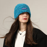 Toboggan Hat Autumn and Winter Hat Female All-Matching Fisherman Hat Warm