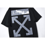 Ow Arrow Short Sleeve Tshirt Plus Size Casual Men's Clothing Owt t shirt