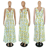 Nina Parker plus Size Dresses Sexy Strap Beach Chiffon Dress