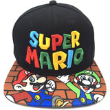 Mario Hat Cartoon Animation Peripheral Embroidered Hip Hop Baseball Cap