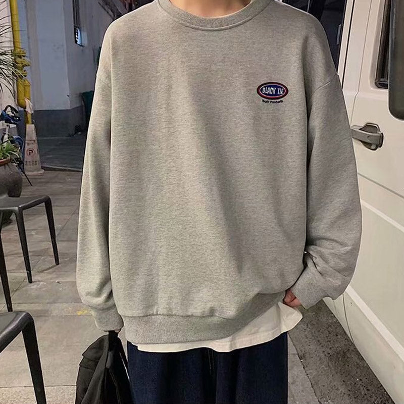 Men Sweatshirts Long-Sleeved T-shirt Men's Sweater Autumn Clothes Loose