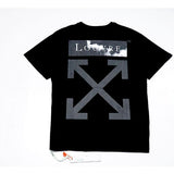 Cloud Arrow Short Sleeve Printed Summer Men's and Women's Round Neck Tshirt Owt t shirt
