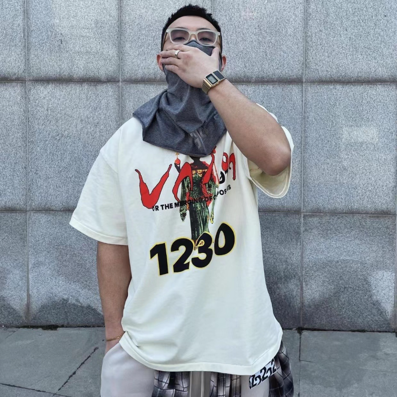 Rrr123 T Shirt Loose Retro T Shirt