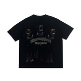 Kids Present Thoroughbred Doberman Dog Print T-Shirt Short Sleeve T-shirt for Boys and Girls