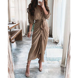 Nina Parker Graffiti Dress Long Sleeve Button Dress Dress