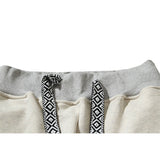 Kanye West Sunday Service Pant Patch Pocket Elastic Loose Sports Terry Trousers