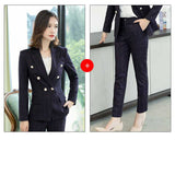 Women's Autumn Uniform Designs Formal Style Office Lady Bussiness Attire Work Suit Business Suit Jacket