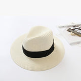 Fedora Golf Hats Spring and Summer Sun Hat Women's Straw Hat